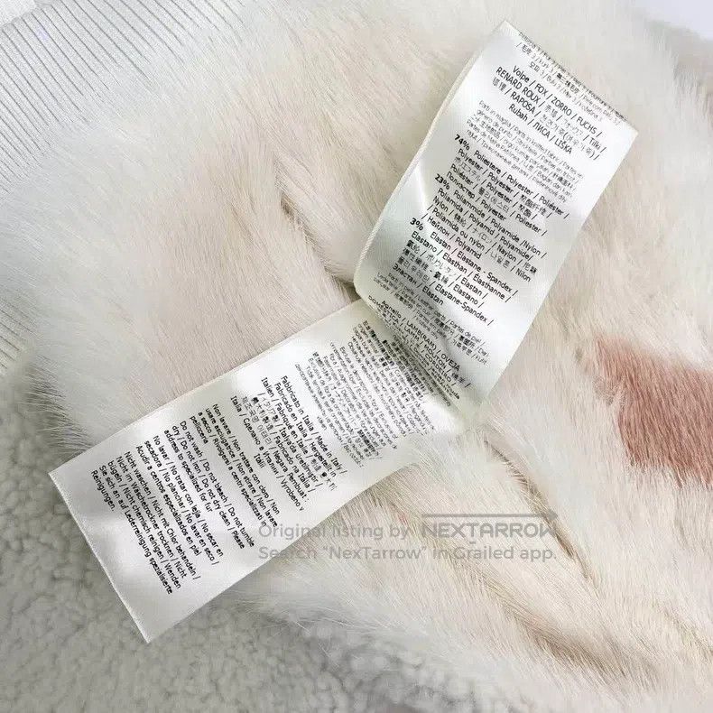 Fendi Fendi Cashmere, Little Monster fur, Sable fur patch coat Size XXS / US 00 / IT 34 - 5 Thumbnail