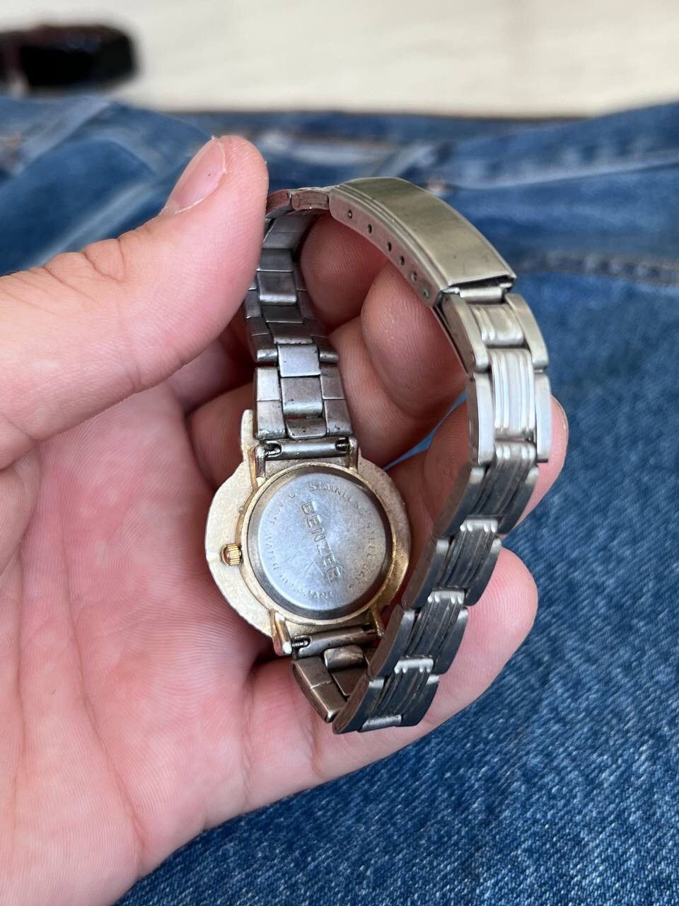 Japanese Brand × Vintage Vintage 90s Bow 🎀 Japanese style futuristic Steel Watch Size ONE SIZE - 4 Thumbnail