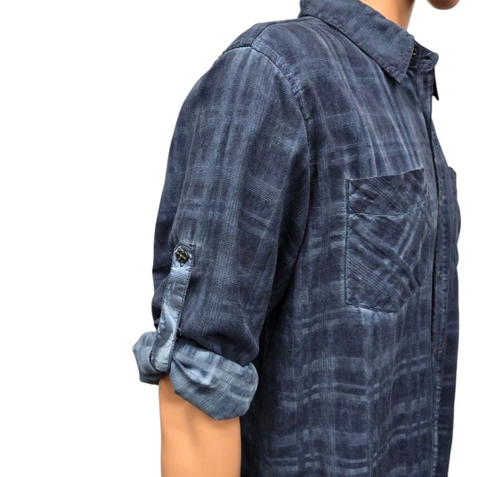 Affliction Affliction Black Premium Shirt Plaid Roll tab Sleeve 2Pocket Size US L / EU 52-54 / 3 - 10 Thumbnail