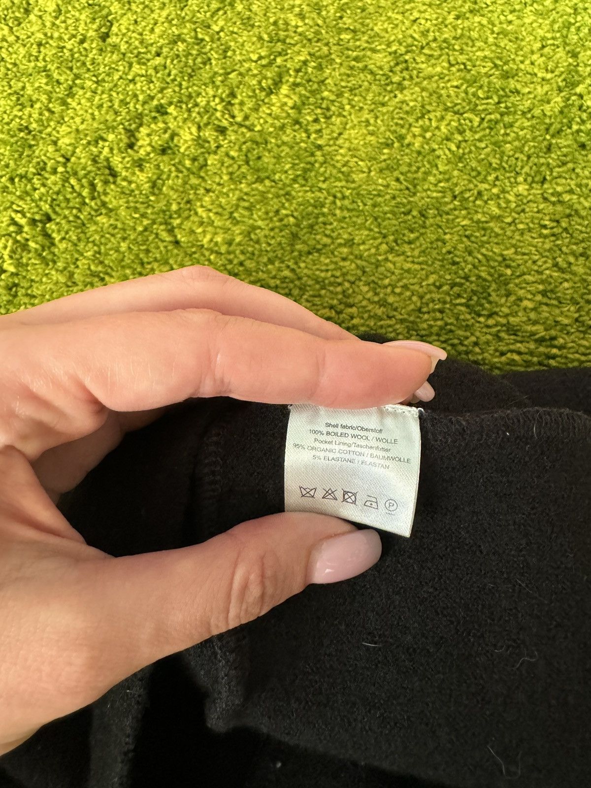 Designer × hannes roether Hannes Roether avant Garde 100% boiled wool sweater Size US S / EU 44-46 / 1 - 7 Thumbnail