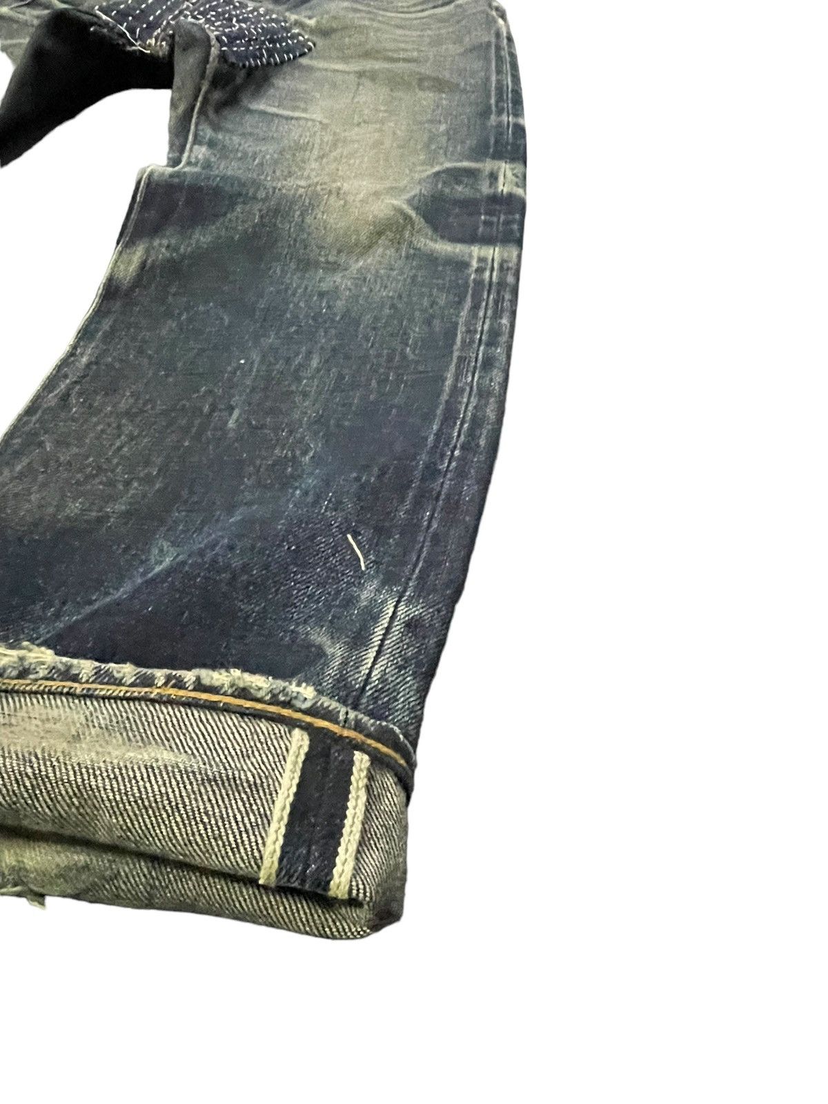 KOJIMA GENES × Vintage Vintage Kojima Genes Selvedge Distresed Denim Size US 34 / EU 50 - 4 Thumbnail