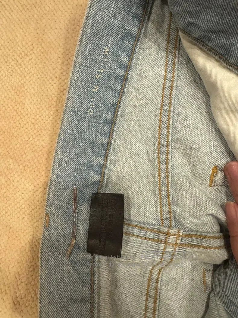Saint Laurent Paris YSL Slim Fit Low Waist Jeans. Size US 29 - 2 Thumbnail