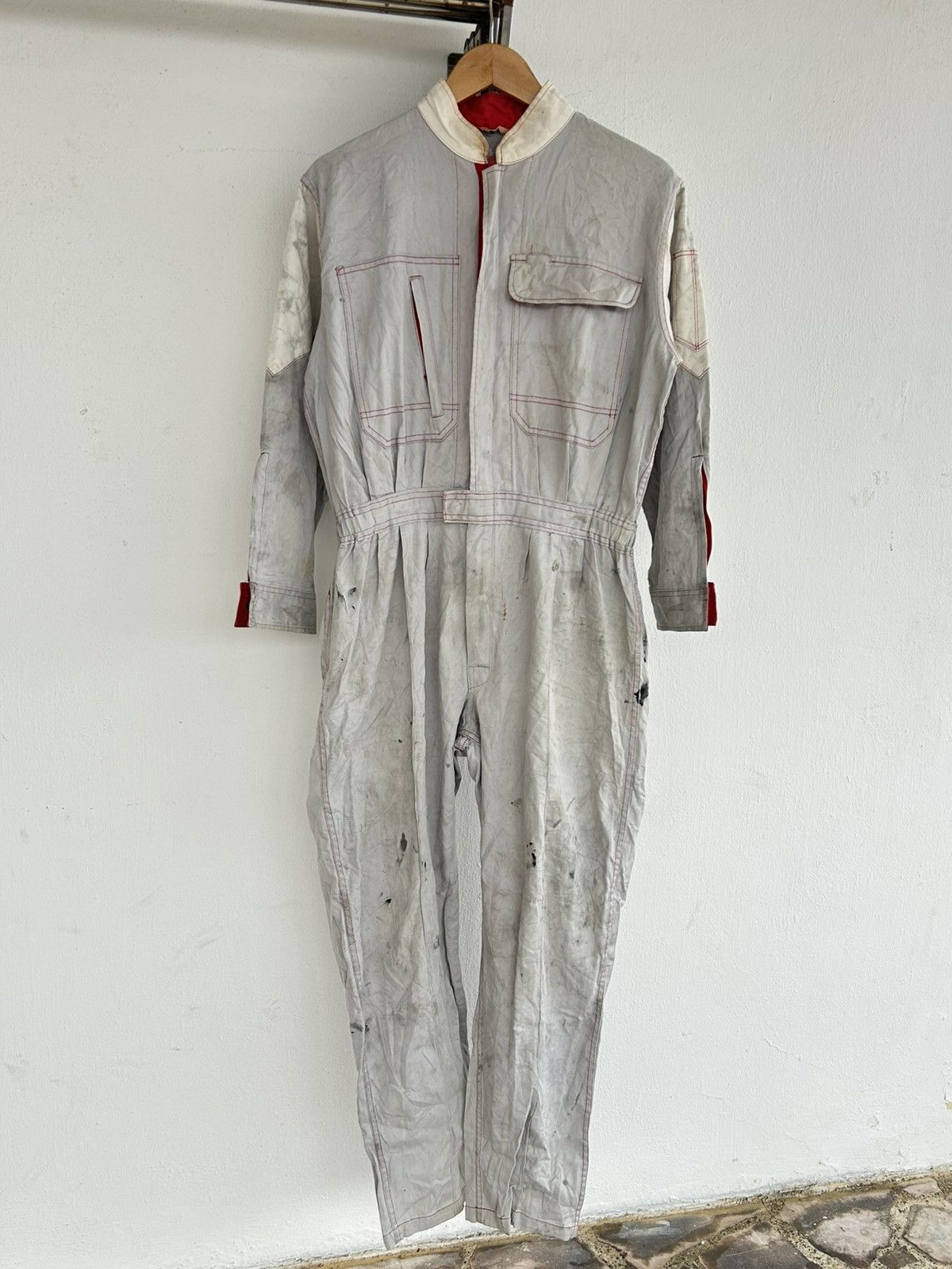 Nissan Nissan Shoto Japan Vintage Gray Coverall Size US 30 / EU 46 - 2 Thumbnail