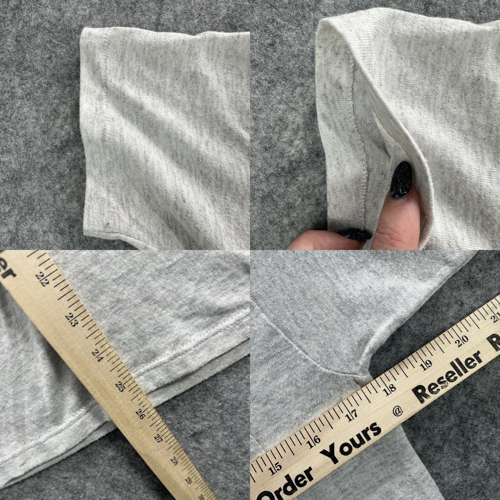 Jerzees VINTAGE Jerzees Shirt Mens Medium Gray Keefe O Caoimh Irish Crest Pocket Tee 90s Size US M / EU 48-50 / 2 - 8 Thumbnail