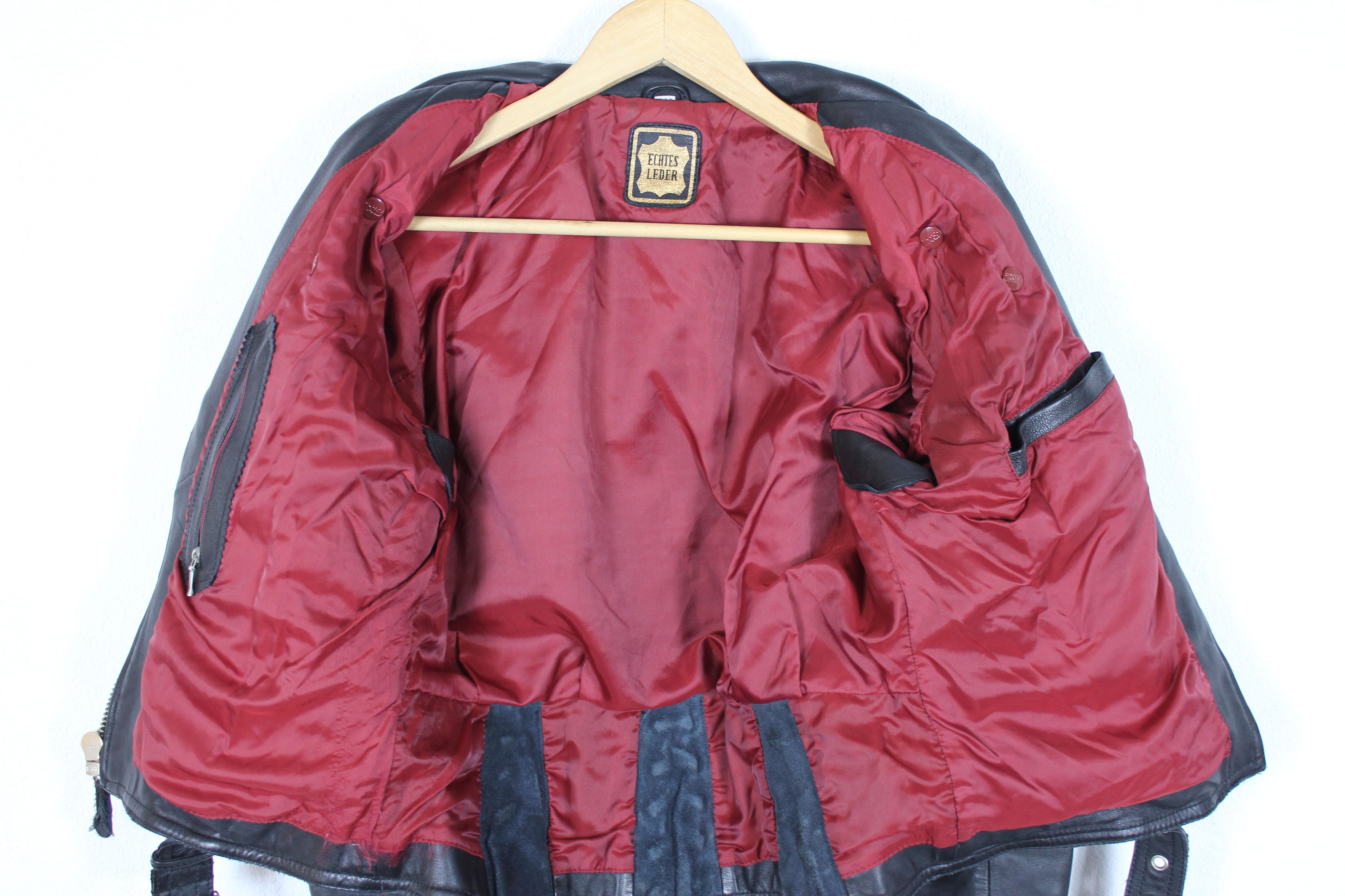 Cowboy Equipment × Leather × Vintage Echtes Leder Leather Jacket Size M Size M / US 6-8 / IT 42-44 - 12 Thumbnail