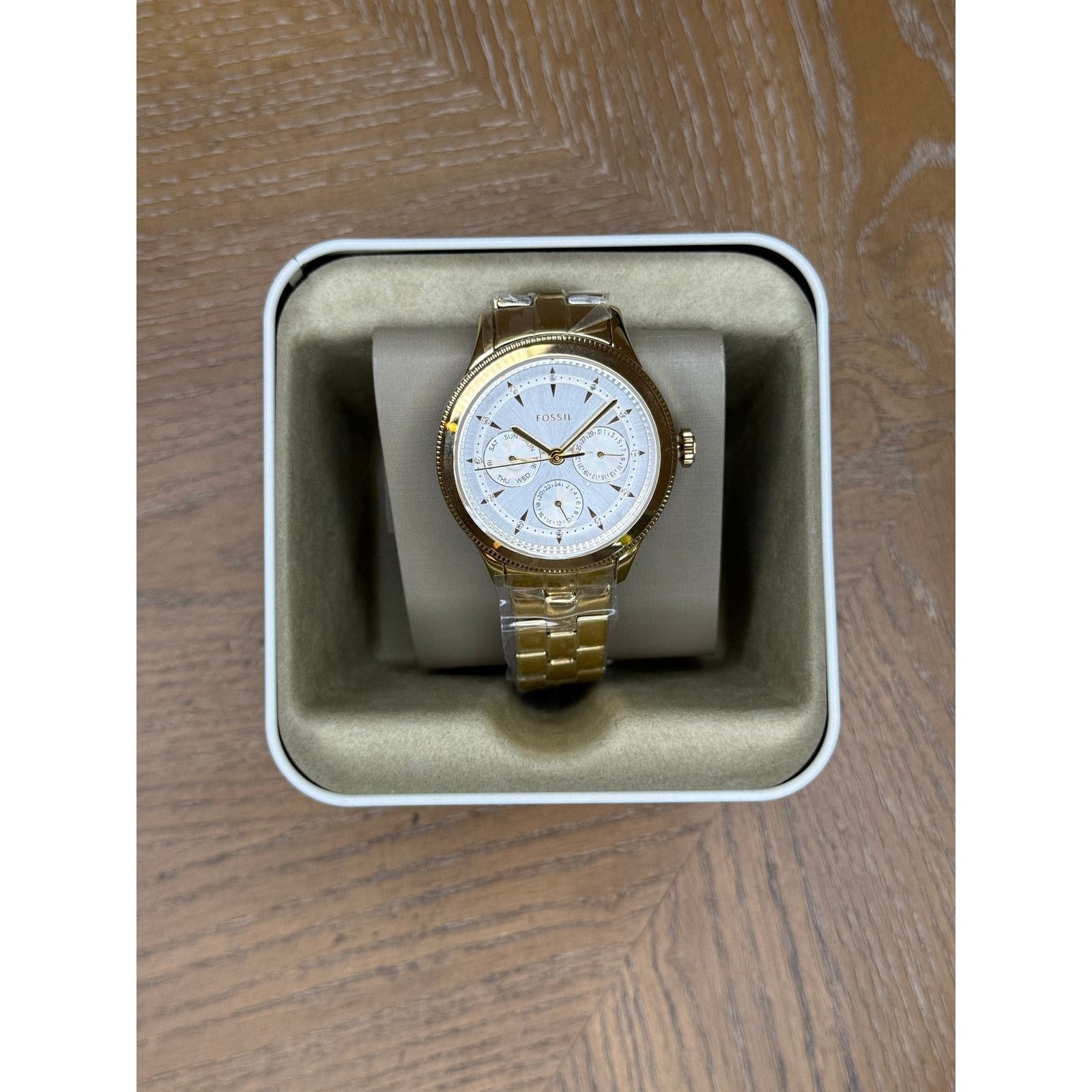 Fossil Fossil Women’s Gold Tone Multifunction Watch Stainless Steel Size ONE SIZE - 1 Thumbnail