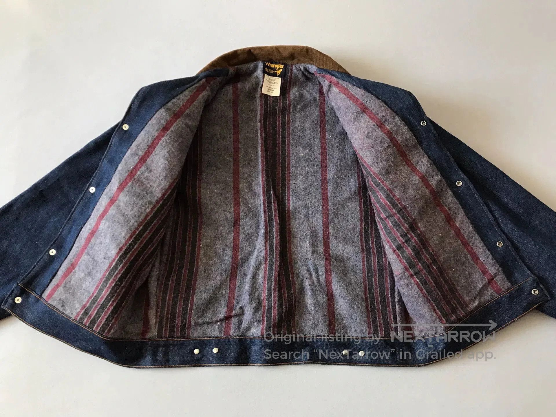 Wrangler 80s Wrangler 74220NV Western Denim Jacket. Size US XXS / EU 40 - 3 Thumbnail