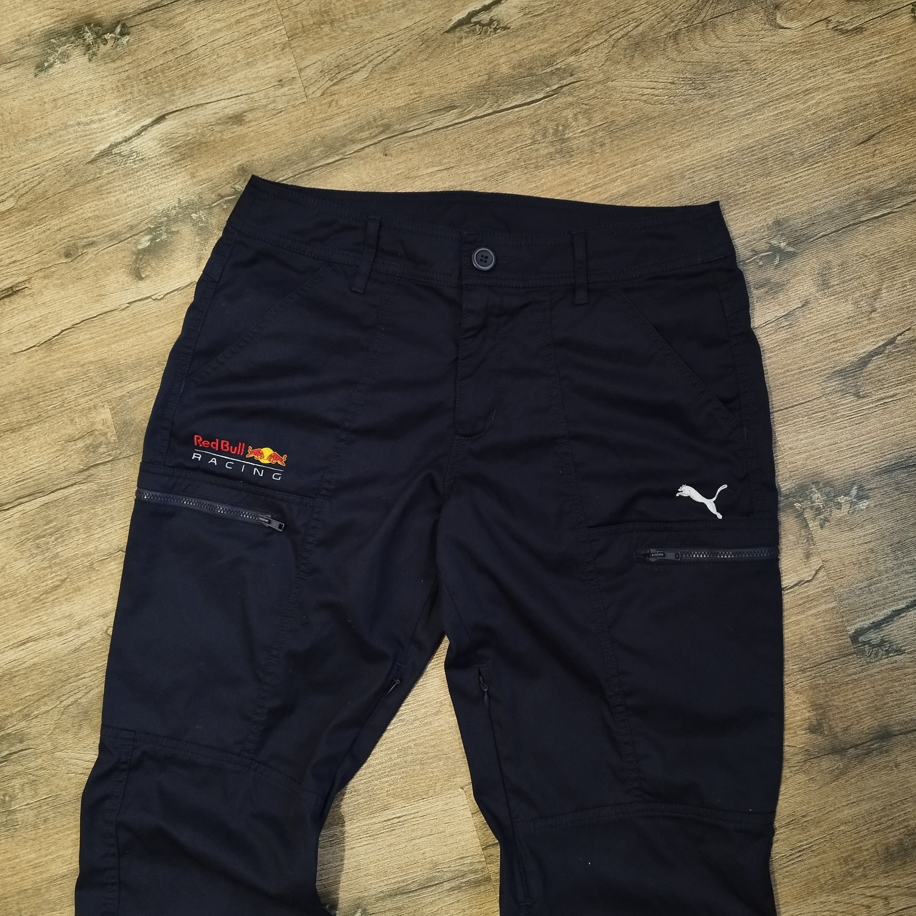 Puma × Red Bull Puma Red Bull Racing F1 Team Cargo Pants - Navy Blue M sz Size US 30 / EU 46 - 3 Thumbnail