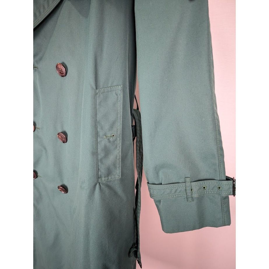 Burberry o1rshd1 CC20 Long Coat in Green Size US M / EU 48-50 / 2 - 8 Thumbnail