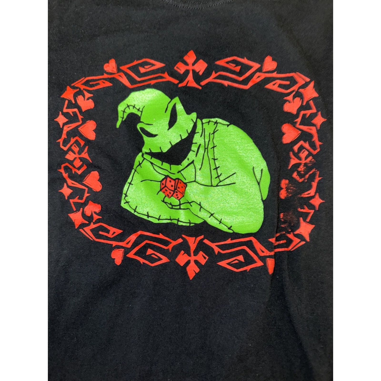 Vintage VINTAGE Oogie Boogie Long Sleeve T-Shirt Black L Mens Size US L / EU 52-54 / 3 - 2 Thumbnail