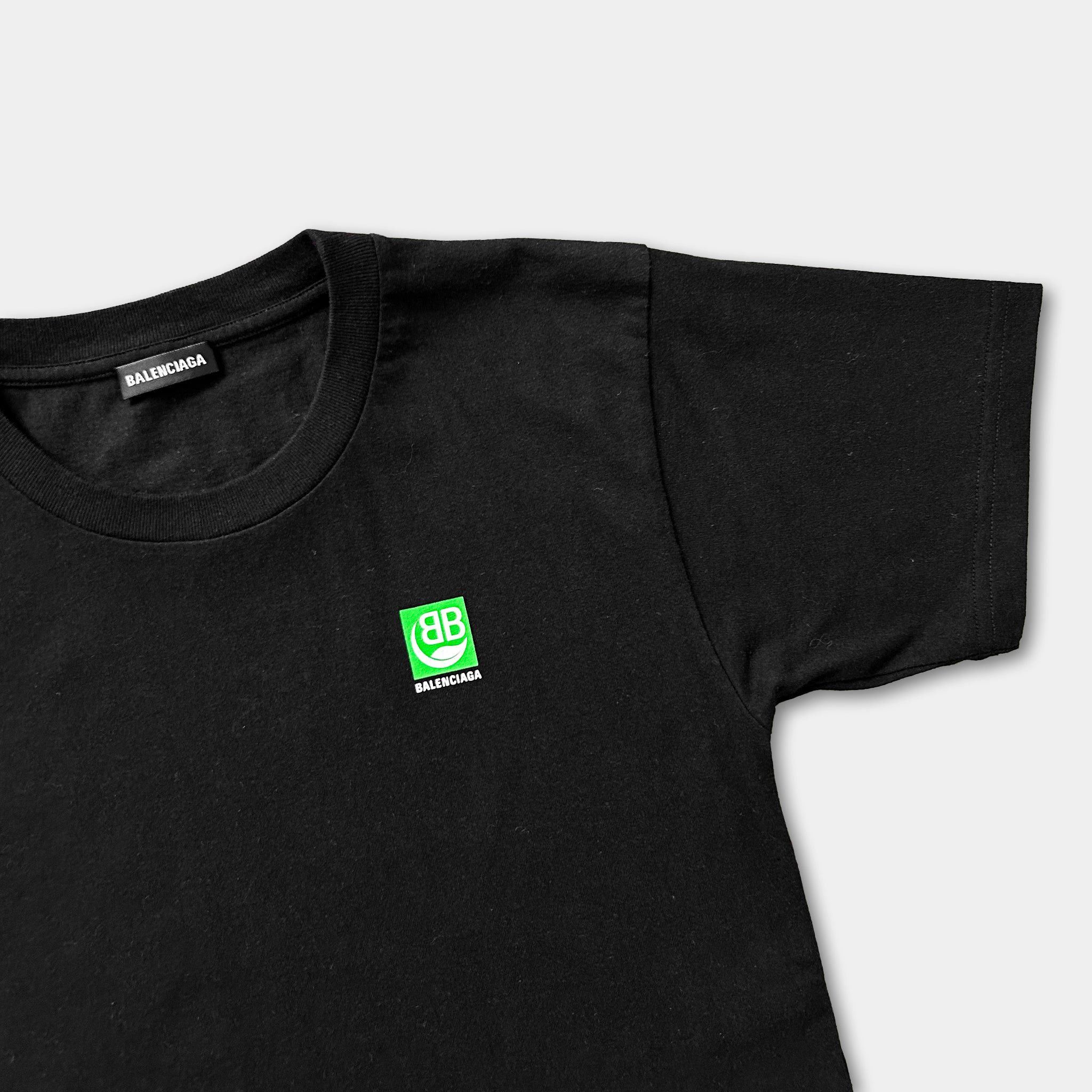 Balenciaga Balenciaga Logo Baby Tee Size US S / EU 44-46 / 1 - 2 Thumbnail