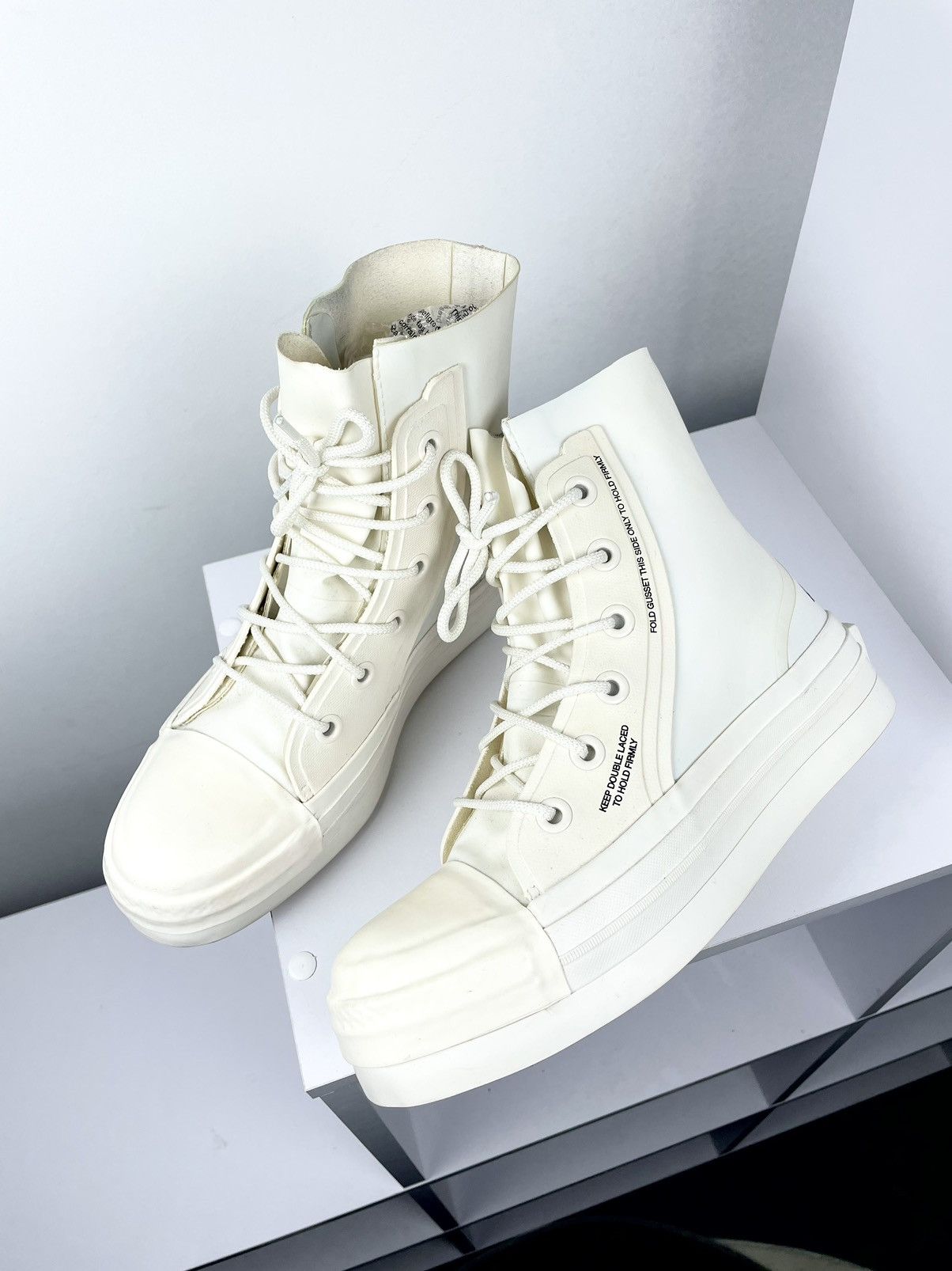 Ambush Design × Converse Converse x Ambush Chuck 70 Hi Bunny Boot Alyx White Shoes Size US 7 / EU 40 - 2 Thumbnail