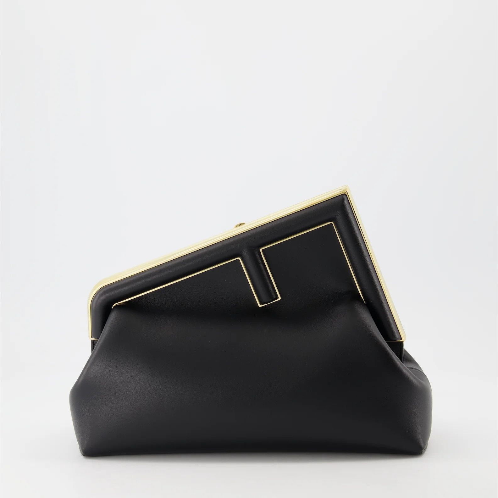 Fendi o1s1wg111125 Size: OS / First Midi Bag in Black Size ONE SIZE - 1 Thumbnail