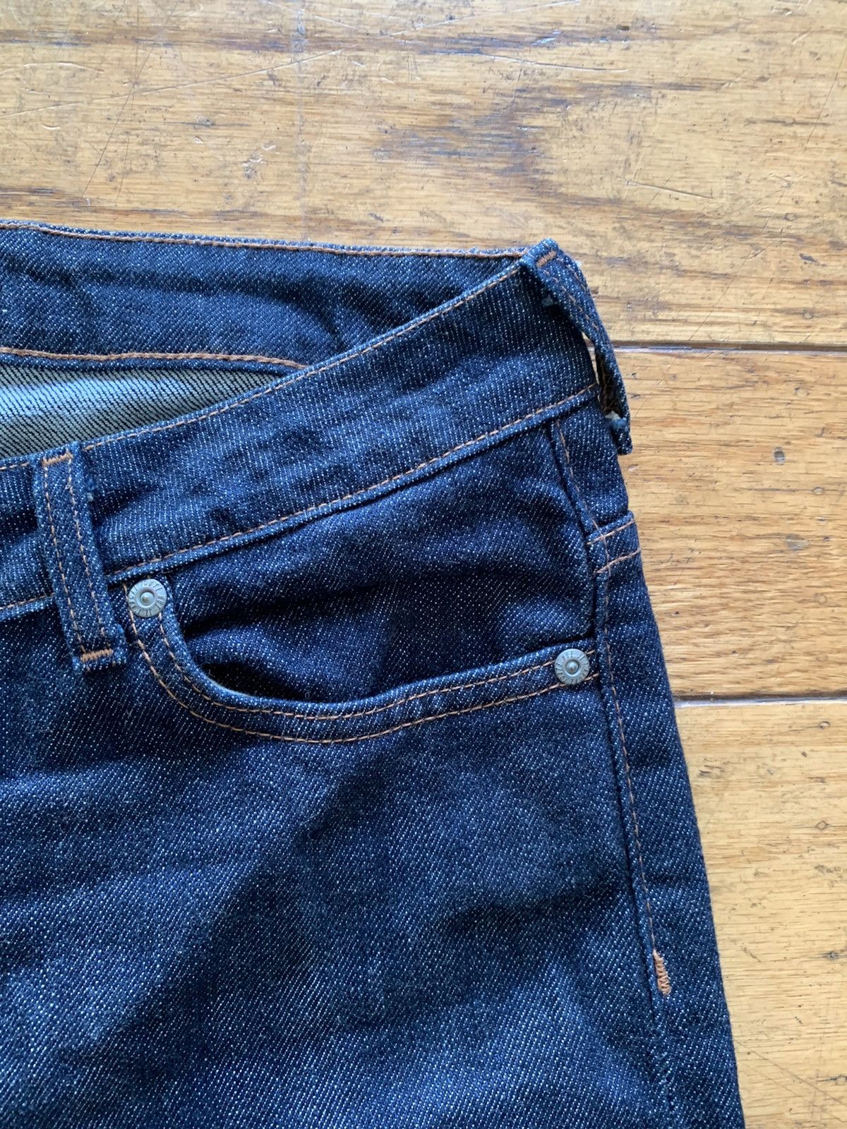 Naked & Famous Naked & Famous Selvedge Dark Wash Denim Size US 30 / EU 46 - 4 Thumbnail