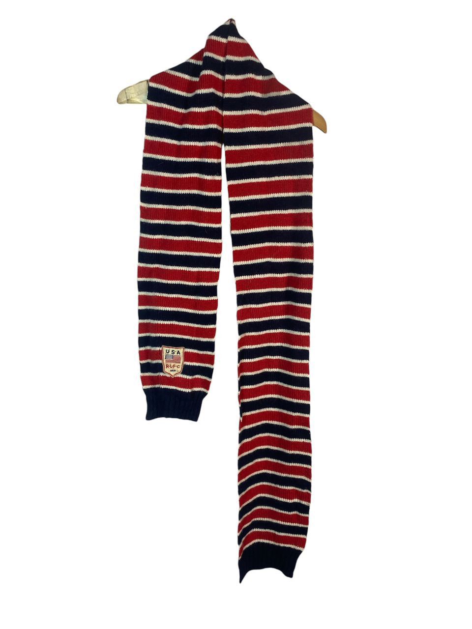 Polo Ralph Lauren × Rugby Ralph Lauren Polo Ralph Lauren rugby stripe muffler/scarf Size ONE SIZE - 2 Thumbnail