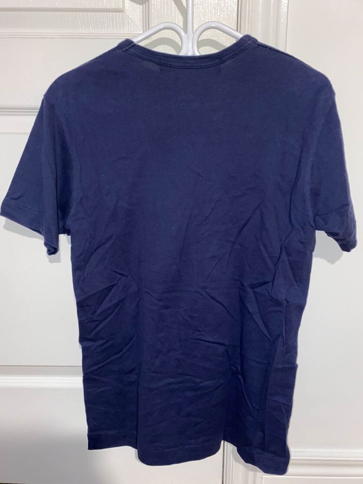 Comme des Garcons CDG PLAY Gold Heart Tee Navy Size US M / EU 48-50 / 2 - 4 Thumbnail