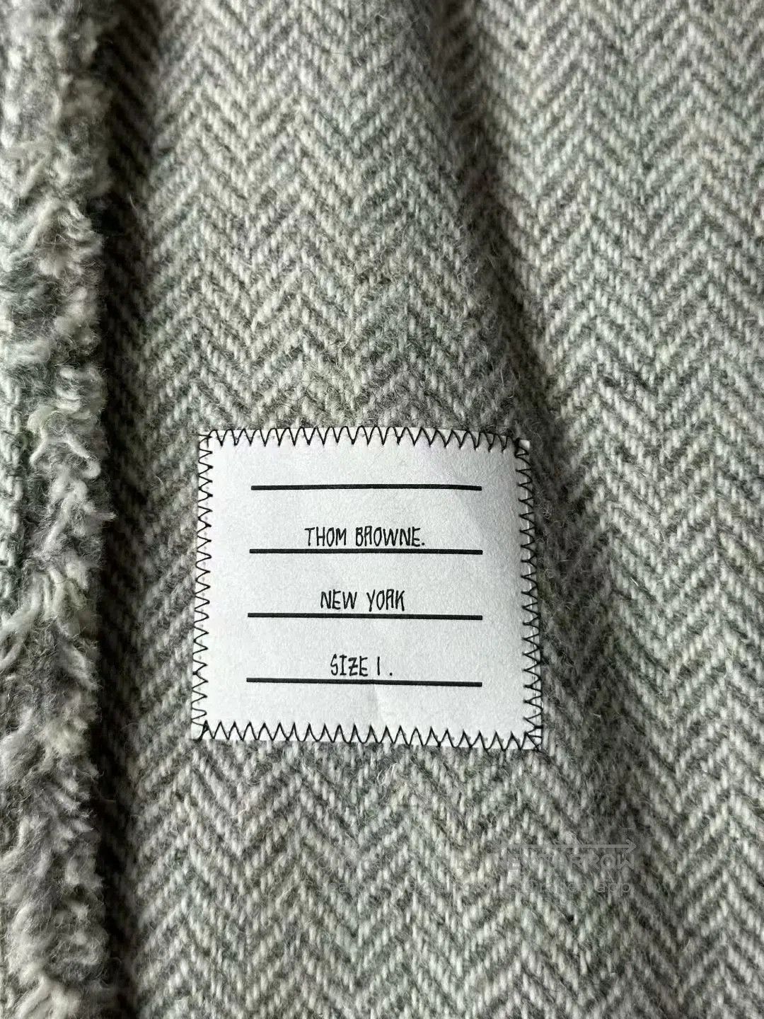 Thom Browne Thom Browne Frayed Shirt Jacket. Size US L / EU 52-54 / 3 - 5 Thumbnail