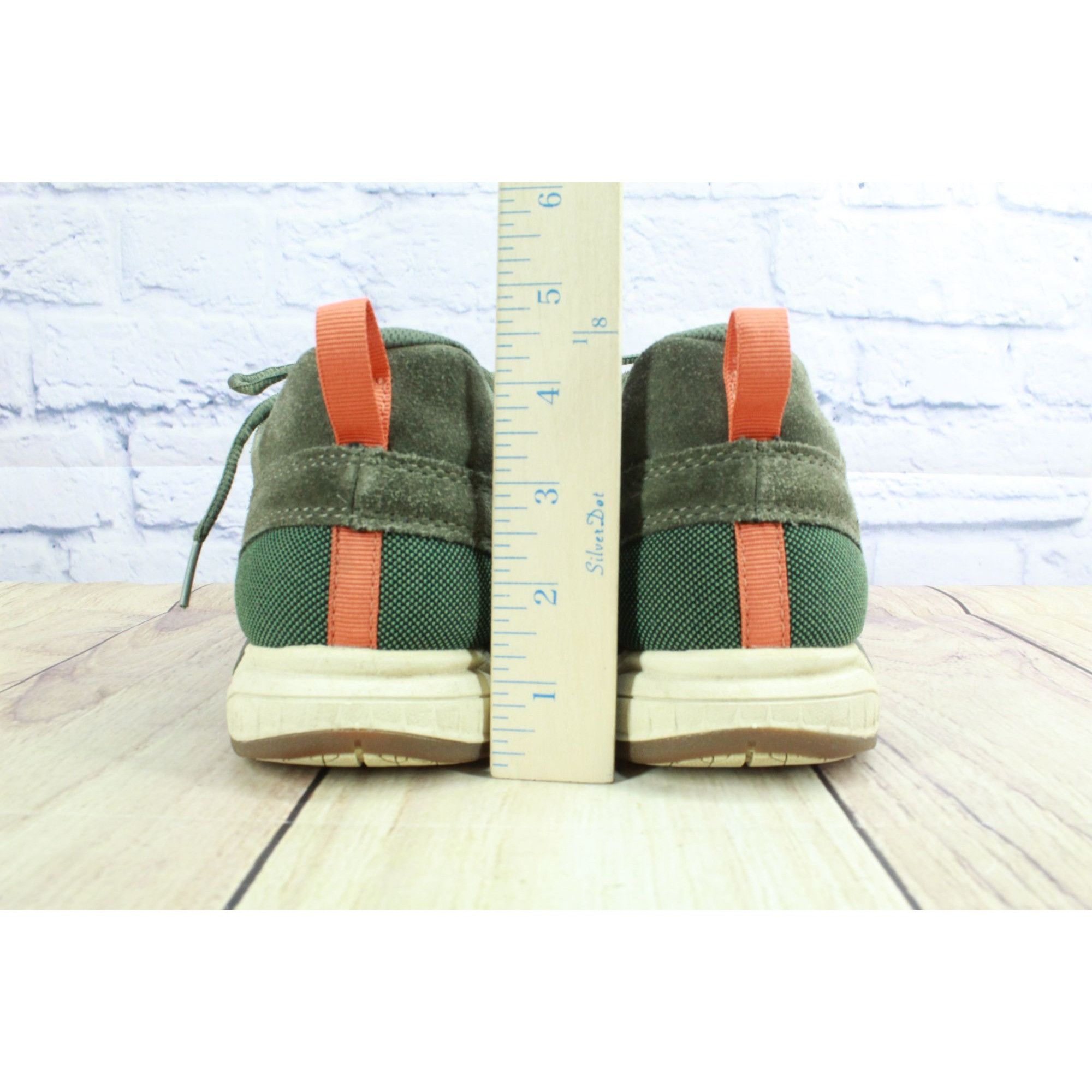L.L. Bean LL Bean Men's Green Suede Mesh Fitness Walking Shoes Size US 9 / EU 42 - 6 Thumbnail