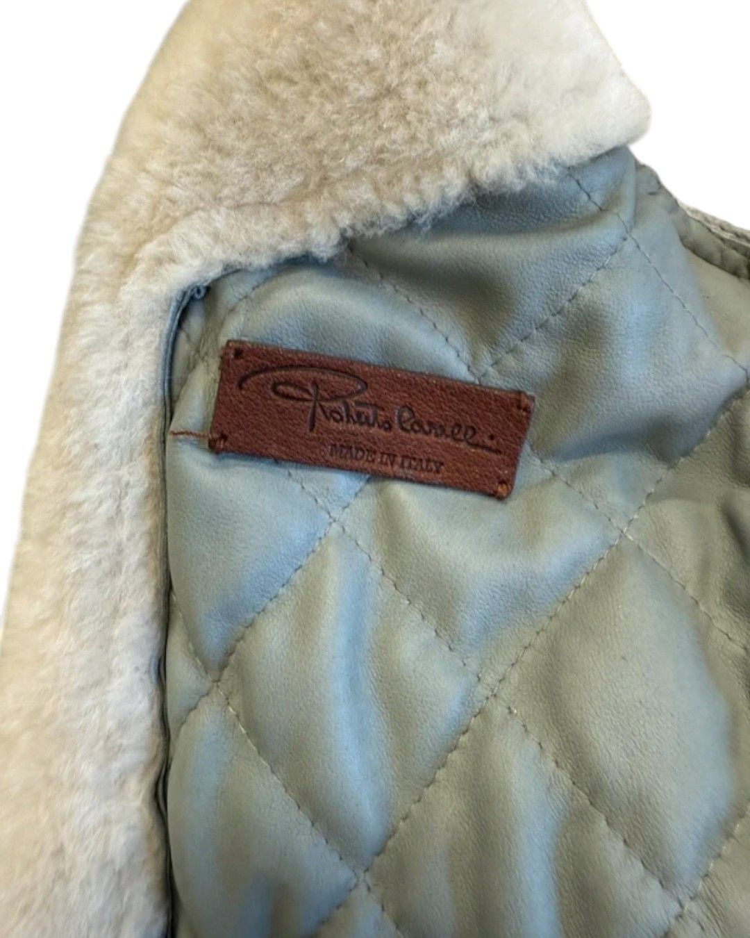 Roberto Cavalli ARCHIVE LEATHER BIKER JACKET Size US M / EU 48-50 / 2 - 7 Thumbnail