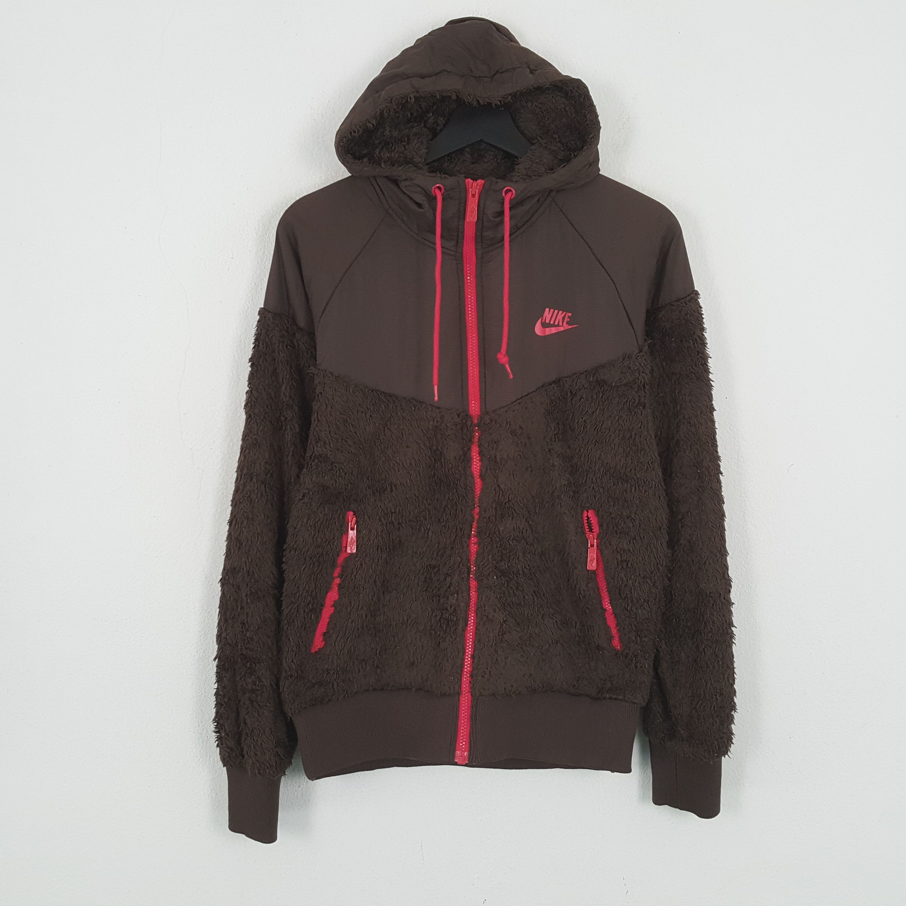 Nike NIKE Nice Design Fashion Style Zipper Hoodies Size US M / EU 48-50 / 2 - 1 Thumbnail