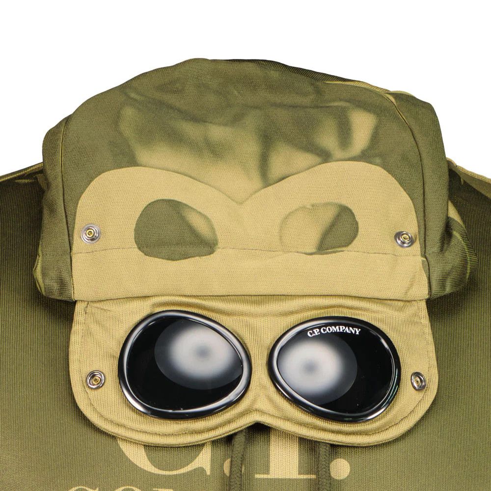 C.P. Company o1y1224 Logo Hoodie in Military Green Size US XS / EU 42 / 0 - 3 Thumbnail