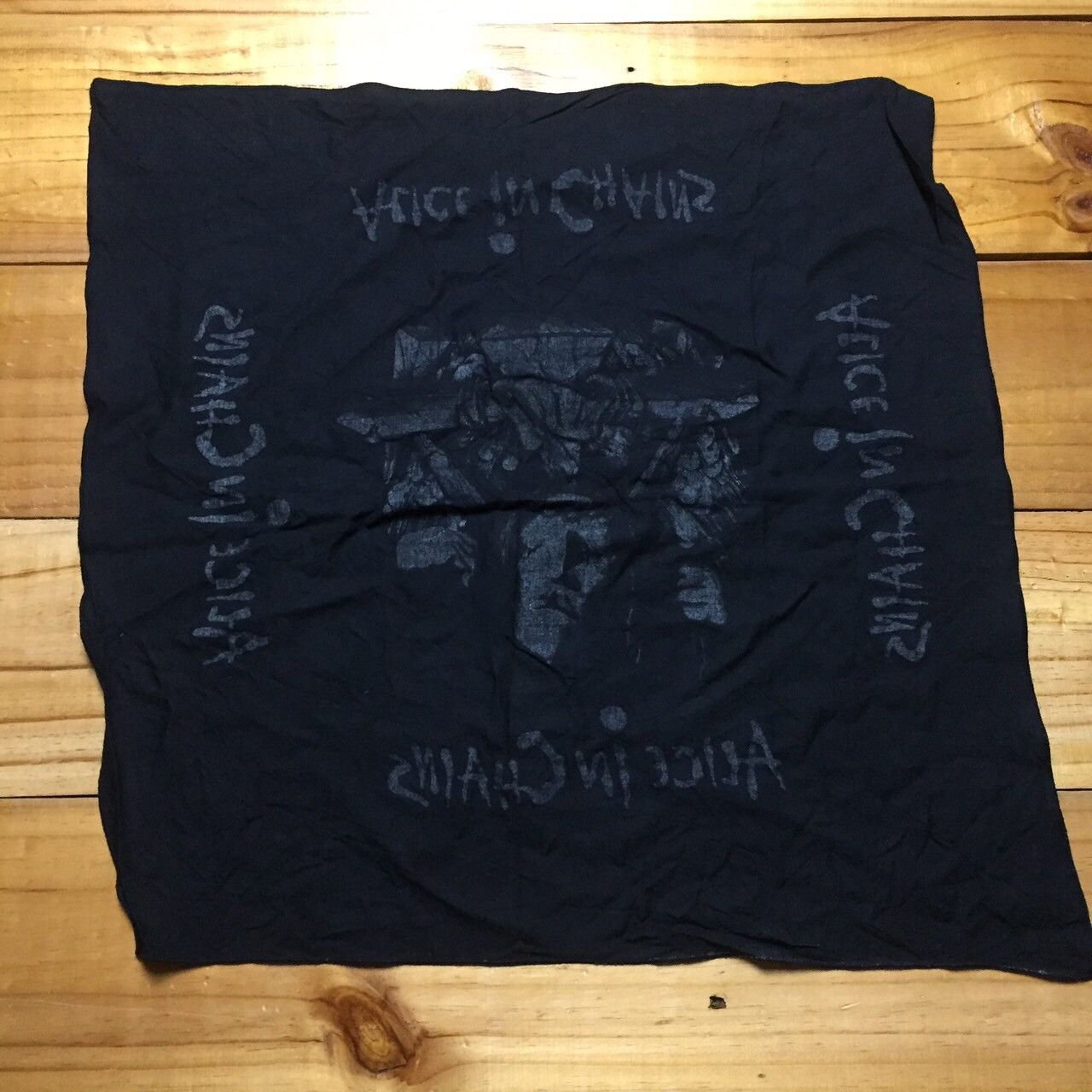 Band Tees × Vintage Alice In Chains bandanna Size ONE SIZE - 8 Thumbnail