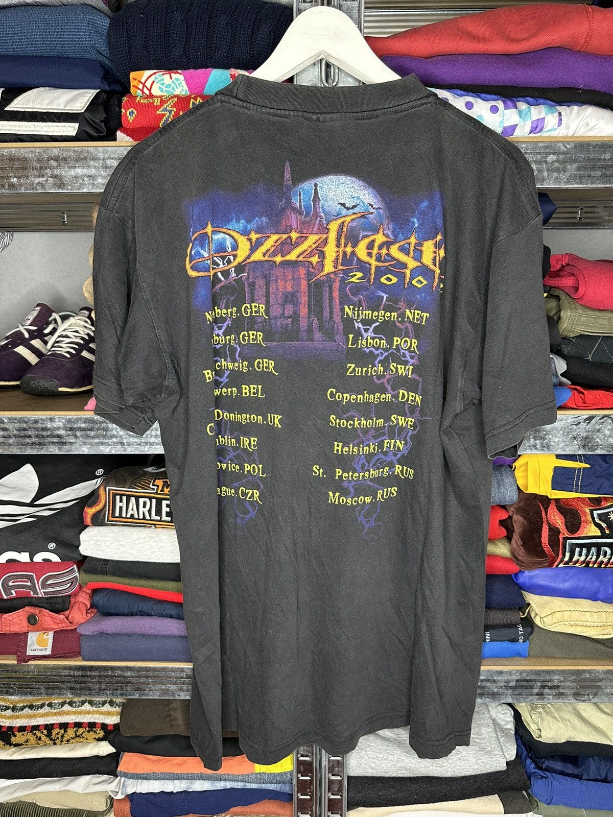 Vintage Vintage 2002 Ozzfest Ozzy Osbourne Rock T-shirt | Grailed