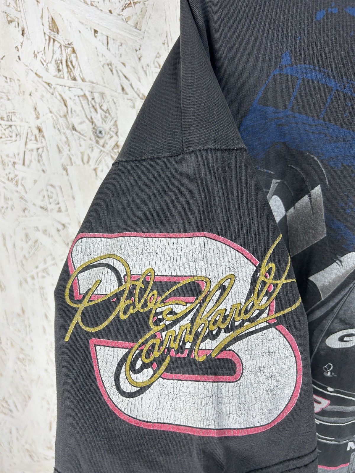 Vintage 90s Nascar 1994 Dale Earnhardt 7 Time Champion AOP T-Shirt L Size US L / EU 52-54 / 3 - 4 Thumbnail