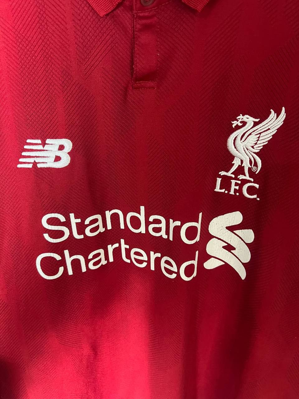 New Balance VINTAGE NEW BALANCE FC LIVERPOOL ENGLAND SOCCER JERSEY RETRO Size US L / EU 52-54 / 3 - 6 Thumbnail