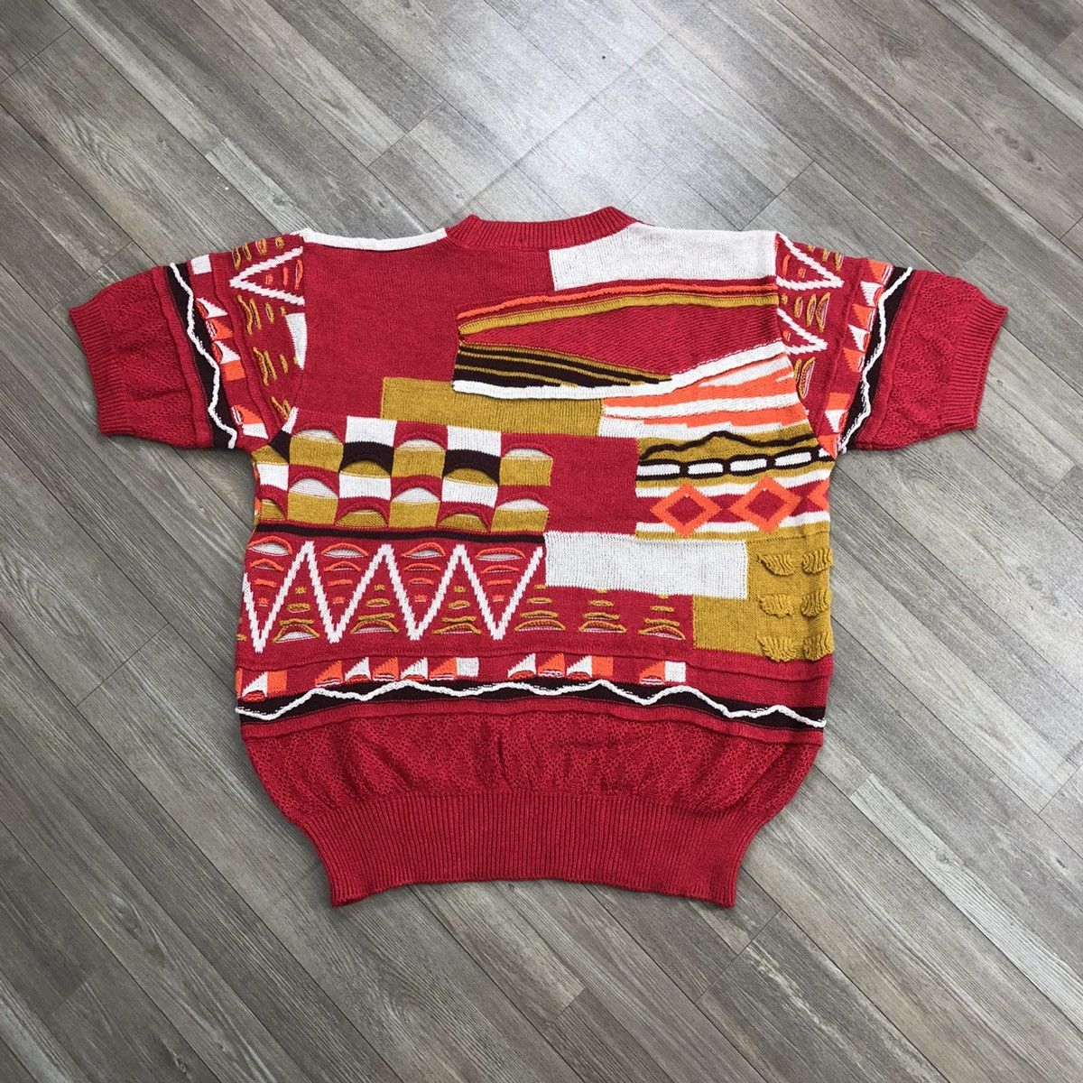 Coogi 1990s Vintage Bazzanti Coogi 3D Cable Luxury Knitwear Top Size US M / EU 48-50 / 2 - 17 Thumbnail