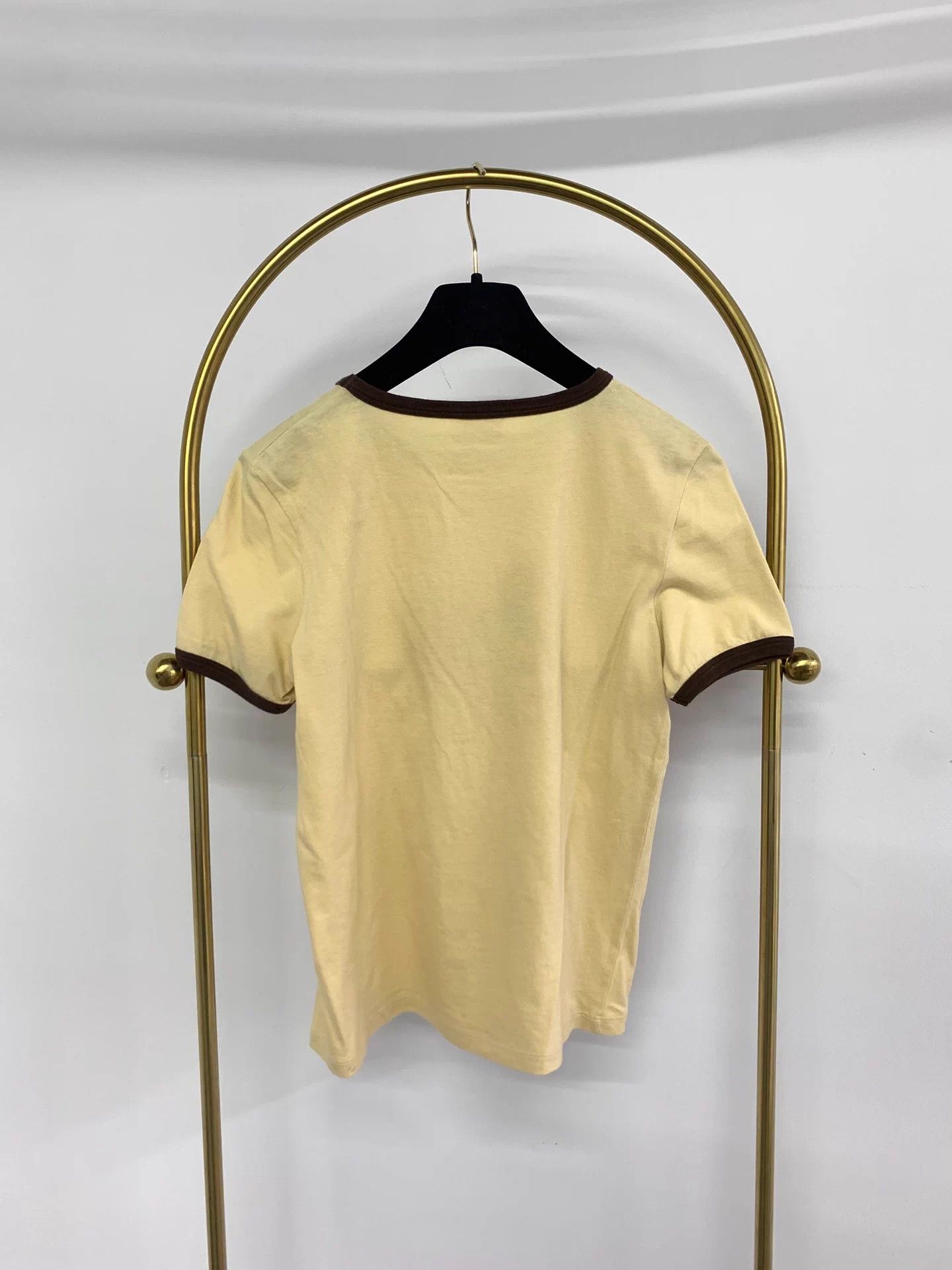 Celine Celine Yellow Horse Carriage Print Short Tee S New Size S / US 4 / IT 40 - 3 Thumbnail