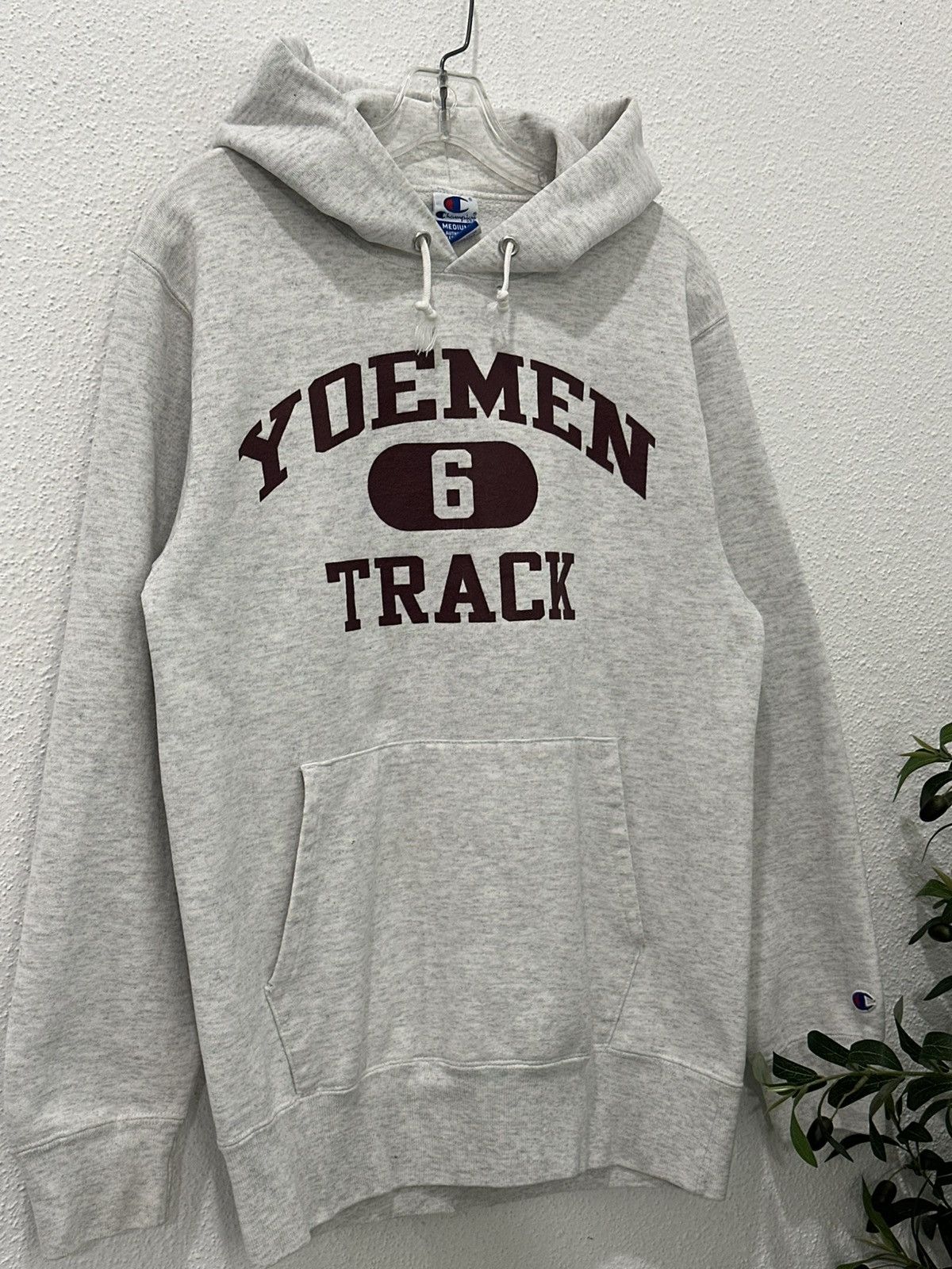 Champion Vintage 90s Champion Athlete Hoodie Made in USA Size Medium Size US M / EU 48-50 / 2 - 6 Thumbnail