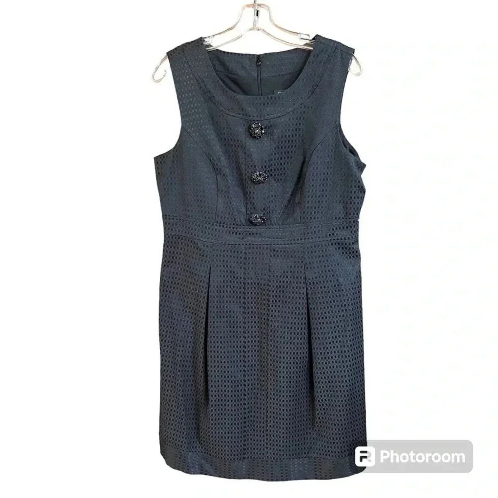 Oleg Cassini Oleg Cassini Black Sleeveless Dress Women’s Size 10 Fitted Size L / US 10 / IT 46 - 1 Thumbnail