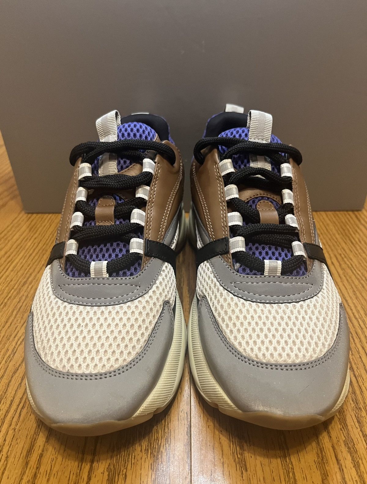 Dior Dior B22 Sneaker (Coffee/Violet) Size US 8 / EU 41 - 2 Thumbnail
