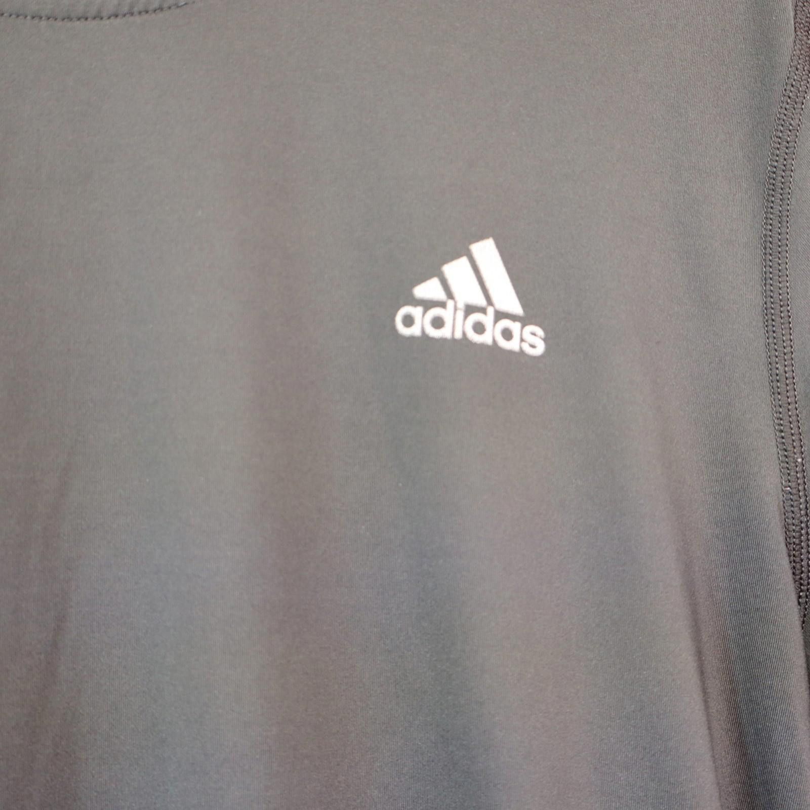Adidas Adidas Men Large Shirt Climalite Black Pullover Activewear Size US L / EU 52-54 / 3 - 2 Thumbnail