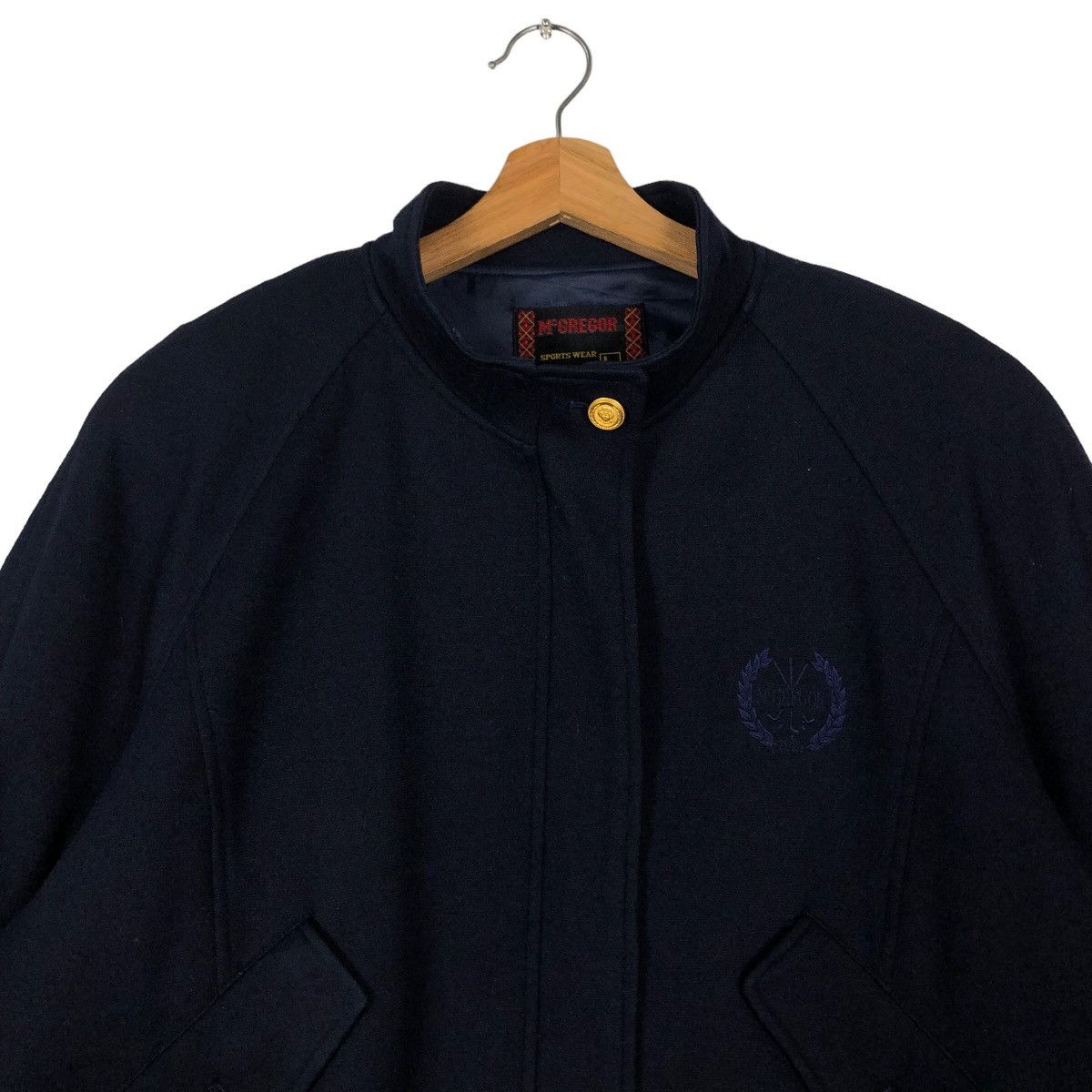 Japanese Brand 🔥90’s Vintage Bomber Jacket Mc Gregor Issey Miyake Japan Size US L / EU 52-54 / 3 - 2 Thumbnail
