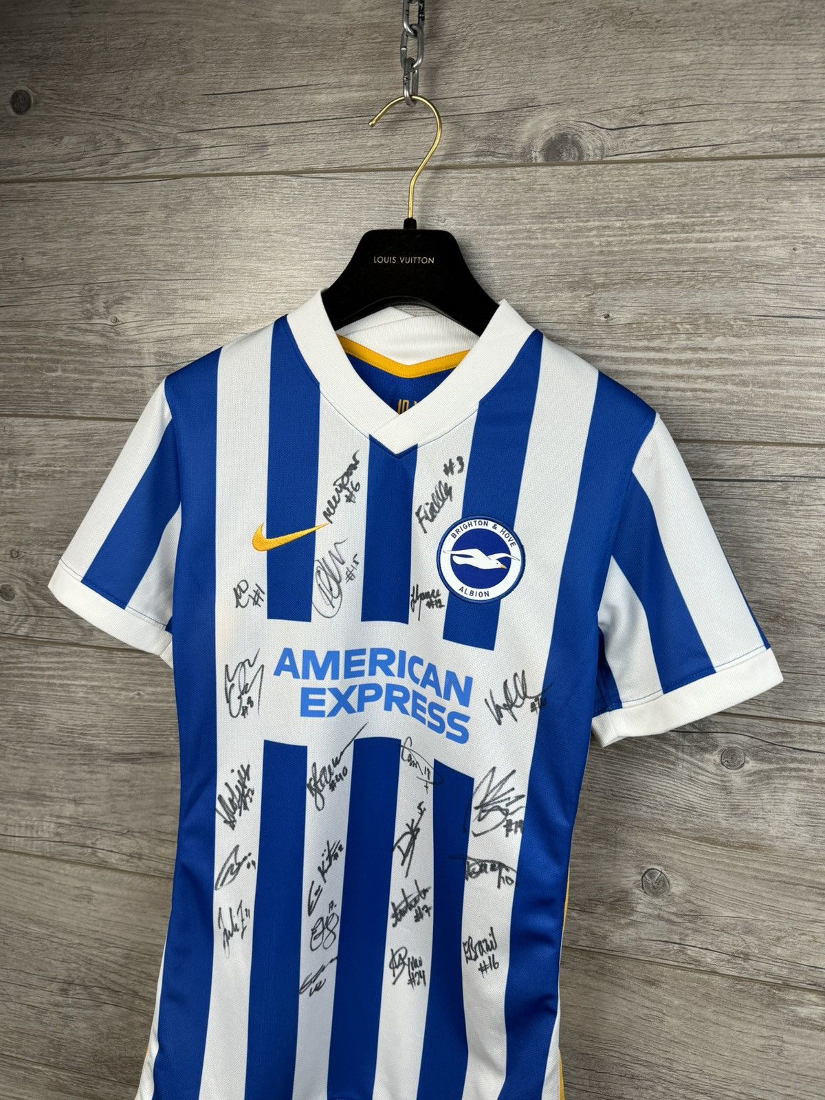 Nike BRIGHTON HOVE ALBION 2021 2022 HOME SHIRT JERSEY NIKE Size US XS / EU 42 / 0 - 3 Thumbnail