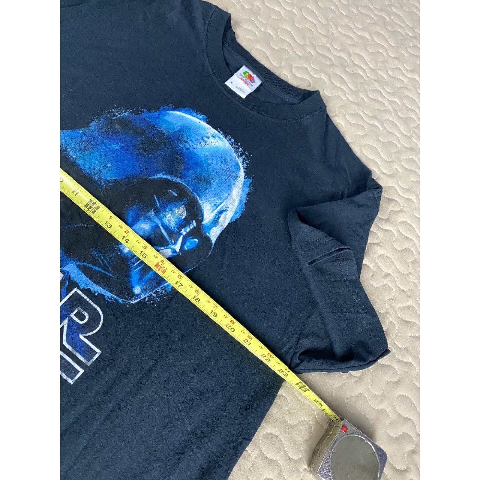 Star Wars STAR WARS T Shirt Men XL 2011 VIDEO RELEASE promo DARTH VADER Black Tee Men’s XL Star Wars Star Trek? Note: wait. Size US XL / EU 56 / 4 - 6 Thumbnail