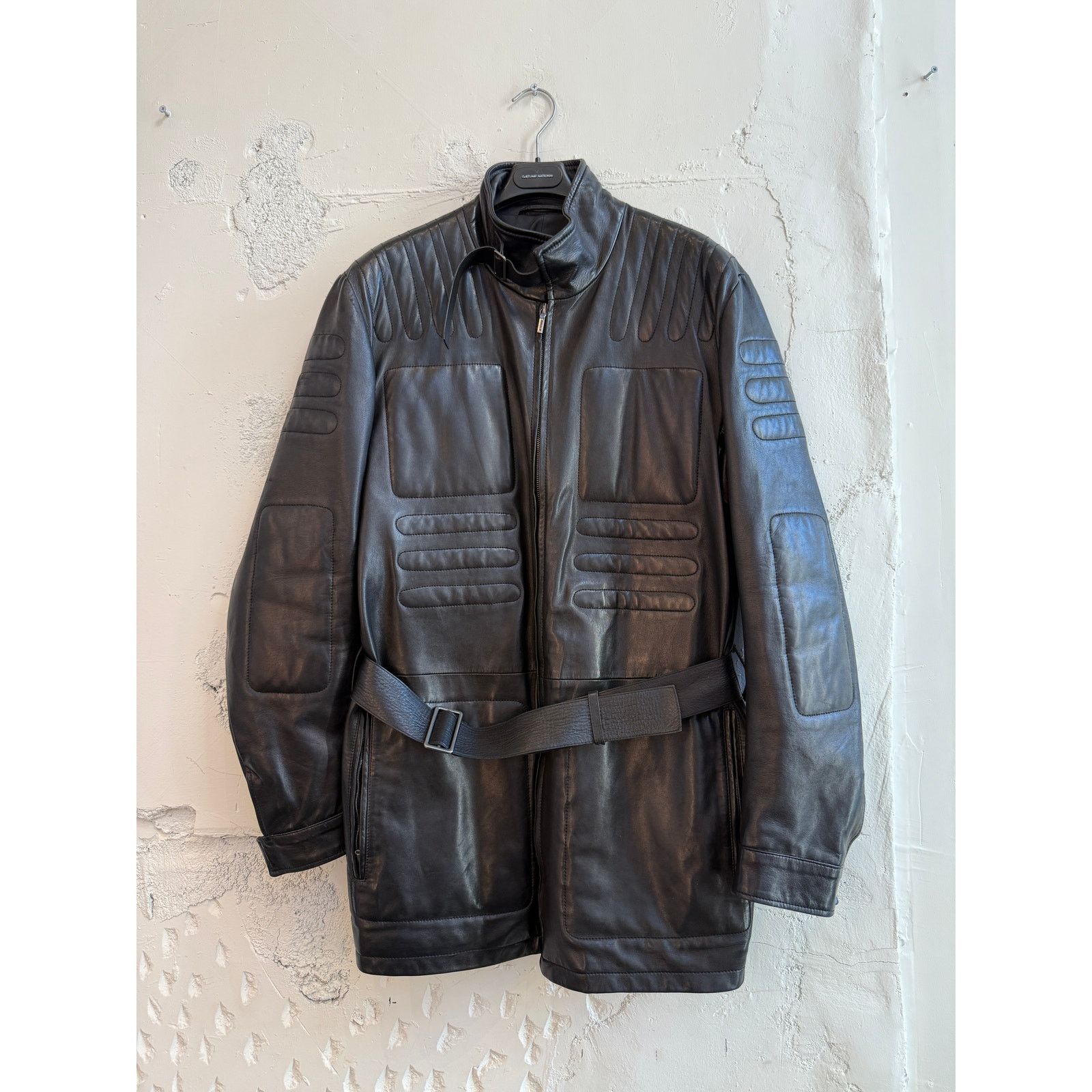 Jil Sander JIL SANDER 2003aw by Milan Vukmirovic Moto Puffer Jacket Size US M / EU 48-50 / 2 - 1 Thumbnail