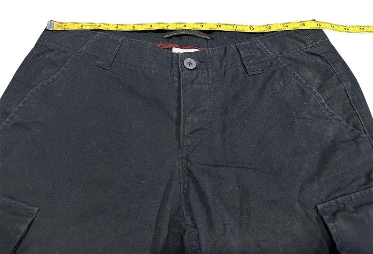If Six Was Nine × Japanese Brand × Le Grande Bleu (L.G.B.) 🔥Japanese Y2K Bark Tannage Goatskin Flared Cargo Pants Size US 32 / EU 48 - 16 Thumbnail