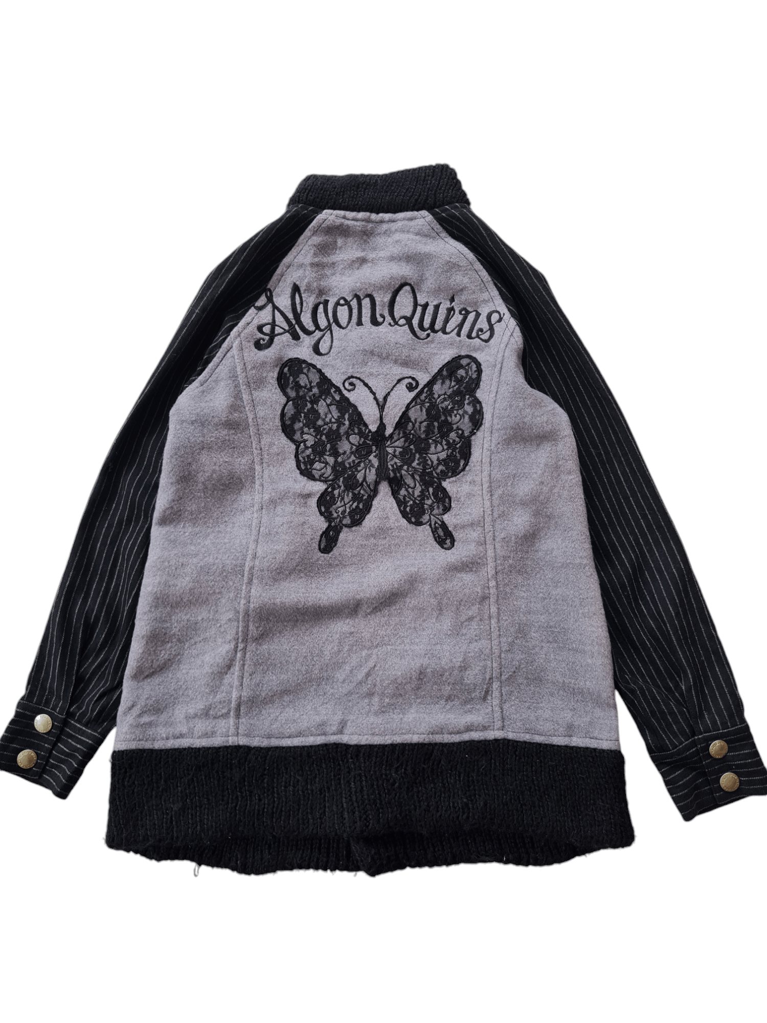 Japanese Brand × Vintage Vintage Wool Jacket Aigon Quins Size US S / EU 44-46 / 1 - 1 Thumbnail