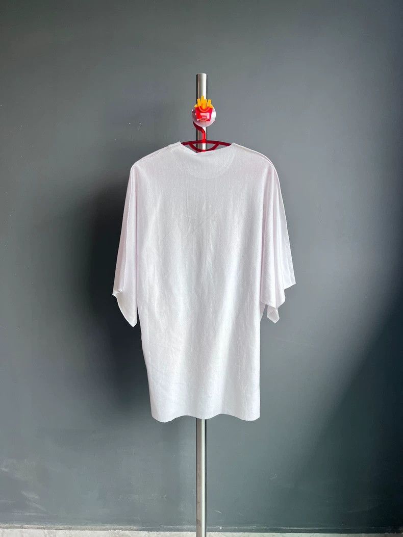 Balenciaga Balenciaga White 3B short sleeve with edge tearing effect Size US M / EU 48-50 / 2 - 3 Thumbnail