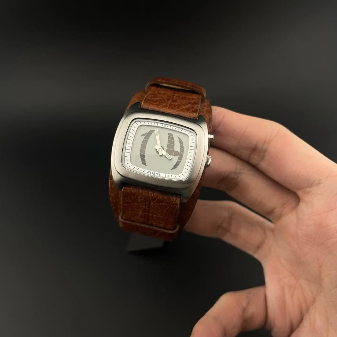 Fossil RARE!! VTG FOSSIL BIGTIC BG-8213 Size ONE SIZE - 7 Thumbnail