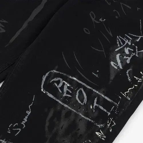 Jean VIBE Graffiti Letter Baggy Jeans Size US 33 - 6 Thumbnail