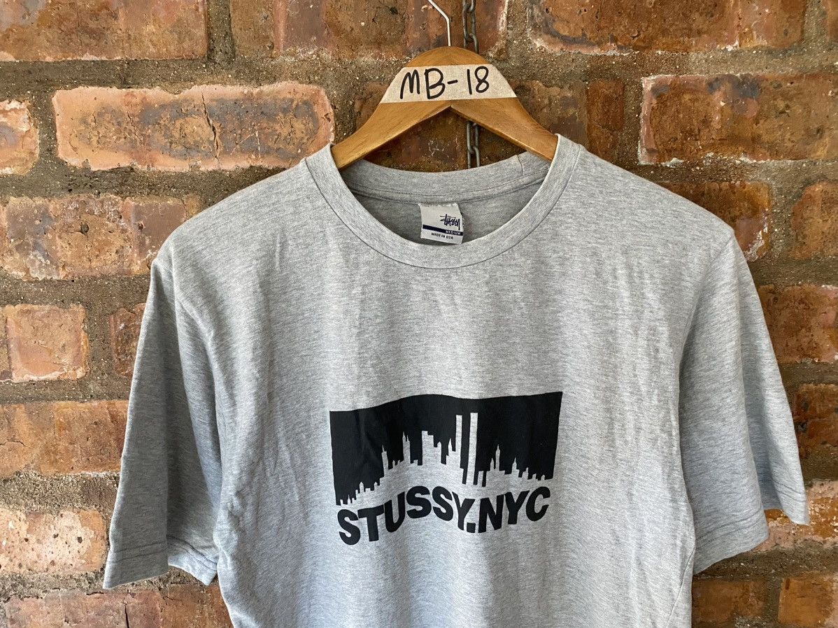 Stussy 1990s Stussy Made USA NY panorama city Size US M / EU 48-50 / 2 - 3 Thumbnail