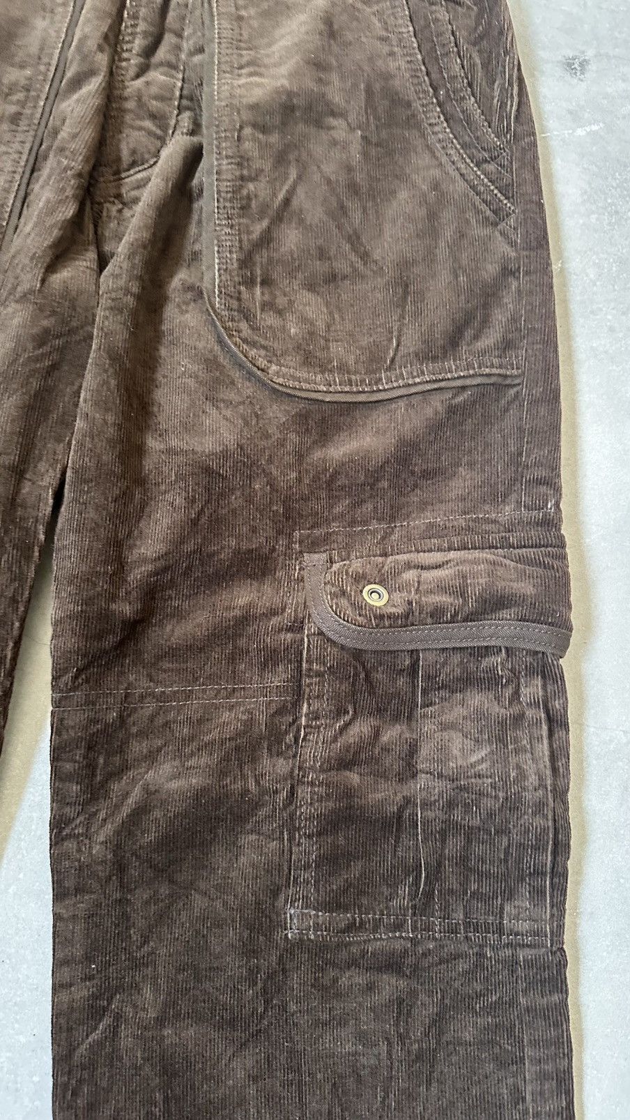 Vintage SUNNY CLOUD CORDUROY CARGO PANT Size US 30 / EU 46 - 4 Thumbnail