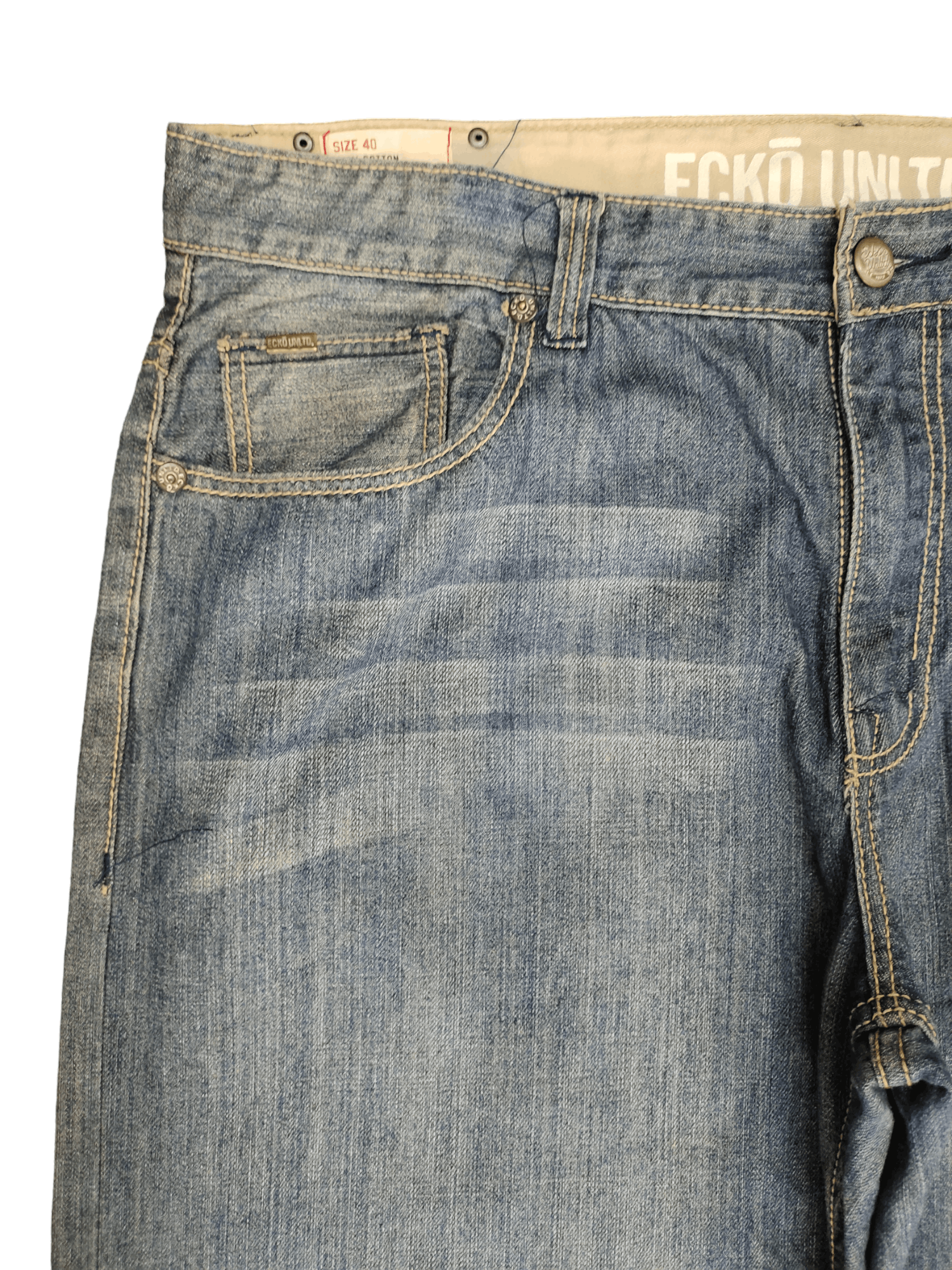 Ecko Unltd. Jnco Style Baggy Jeans Ecko Unltd Denim Wide Loose Y2k Size US 40 / EU 56 - 12 Thumbnail