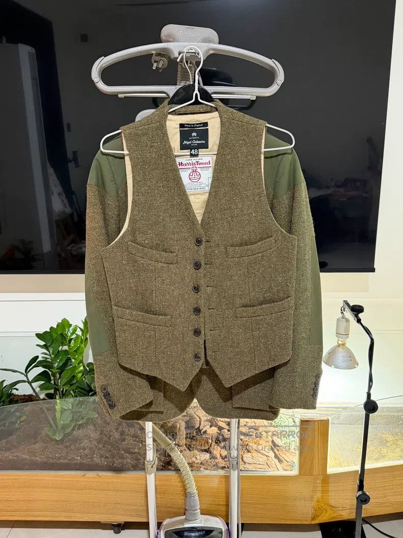 Nigel Cabourn Nigel Cabourn Wool Blazer Jacket Hunting Jacket Size US S / EU 44-46 / 1 - 4 Thumbnail
