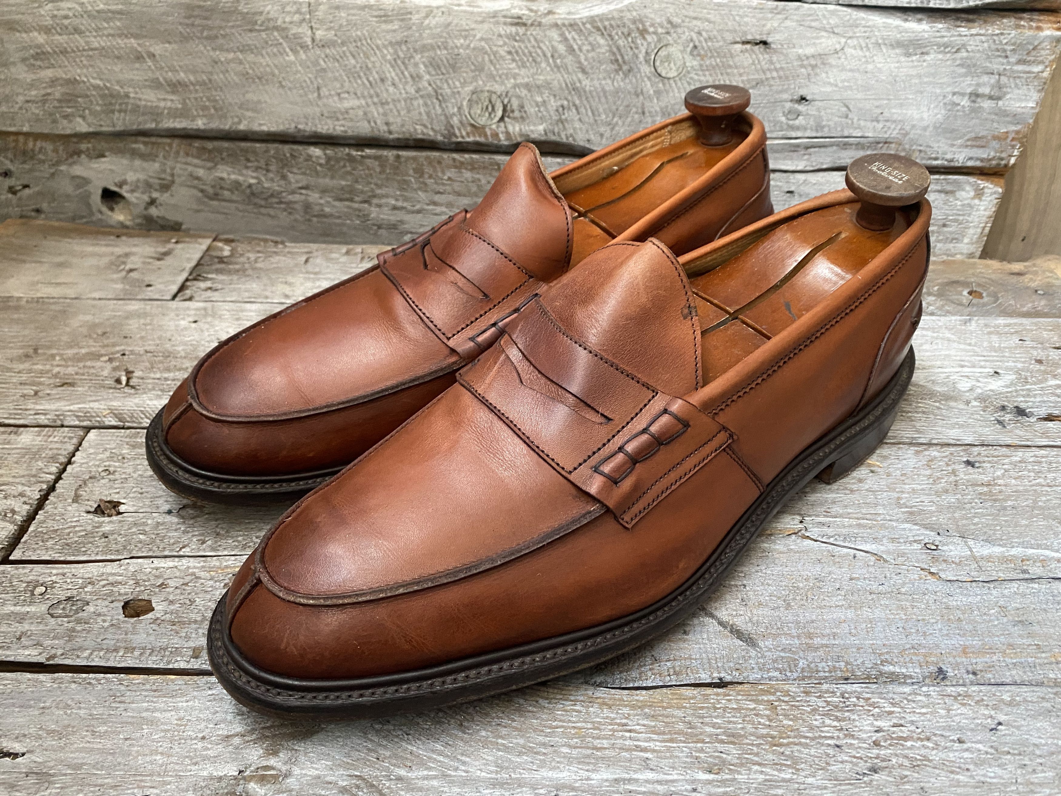 Tricker's Trickers penny loafers uk 12.5 Size US 13 / EU 46 - 1 Thumbnail