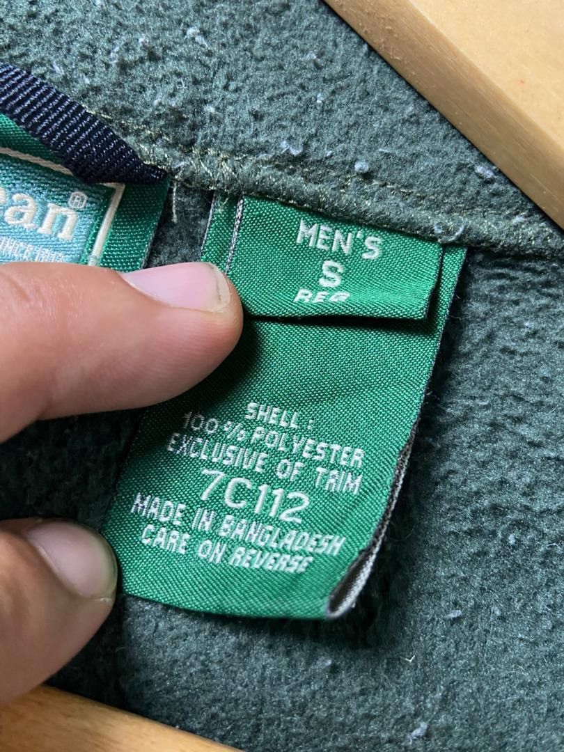L.L. Bean LL Bean Full Zip Fleece Pocketable Jacket (181) Size US S / EU 44-46 / 1 - 6 Thumbnail